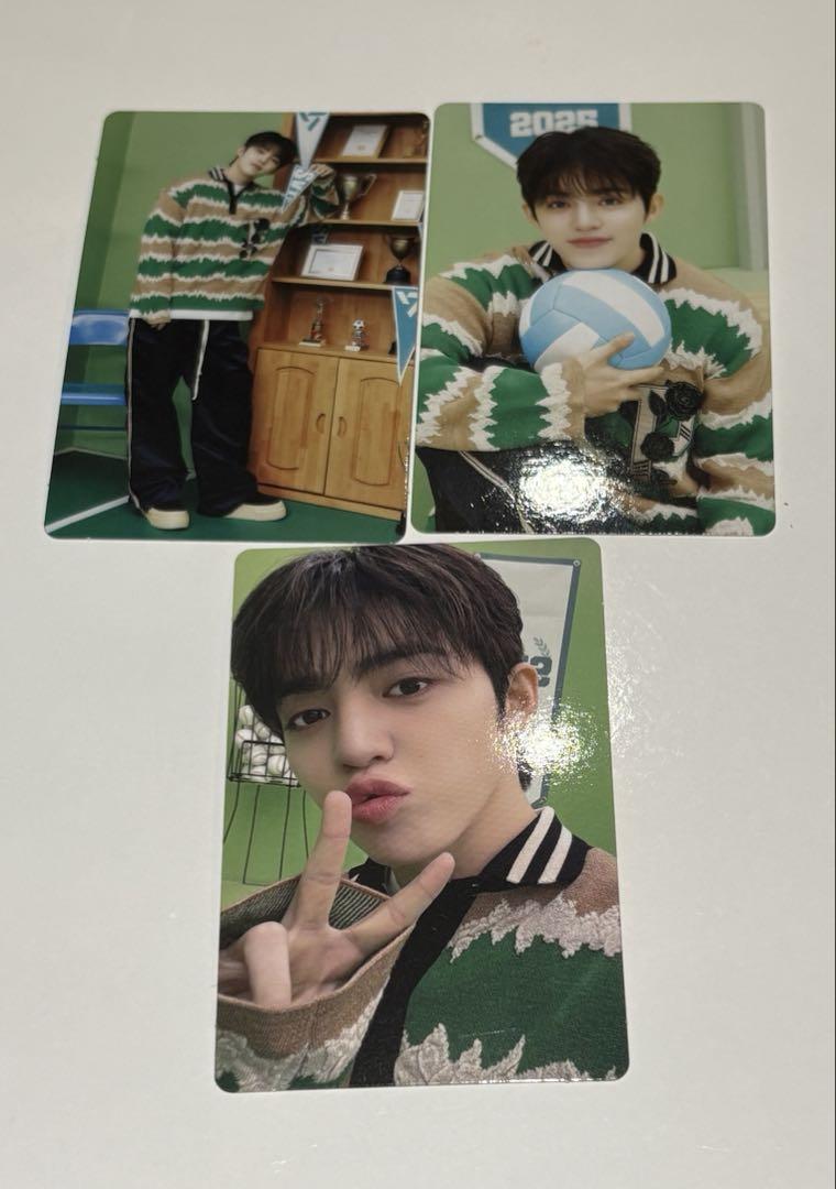 

[USED] SEVENTEEN caratland Keren trading card S.Coups 3 items