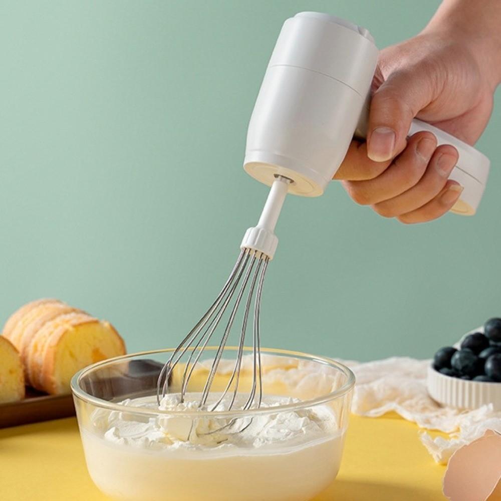 Електричний вінчик з USB-зарядкою, автоматичний спінювач молока, бездротовий збивач яєць, для домашньої кухні