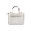 Michael Kors Handbag Emilia Presbyopic Patchwork Ogo Square Braided Zipper Commuting, Artificial Leather, Shoulder Bag, Crossbody Bag, Handbag Small