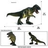 Children's Dinosaur Toy Set: King Kong, Tyrannosaurus Rex, Aurochs, Pachycephalosaurus, Spinosaurus, Therizinosaurus Model.