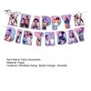 Thick Balloons K-POP Witch Squad Birthday Party Decor Kit Themed Banner And Balloon Decoration Signsfor Music Dance Theme Celebration Fan Meetings