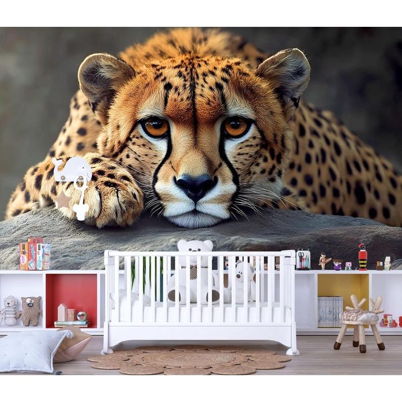Cheetah tapestry 75x100 чёрный