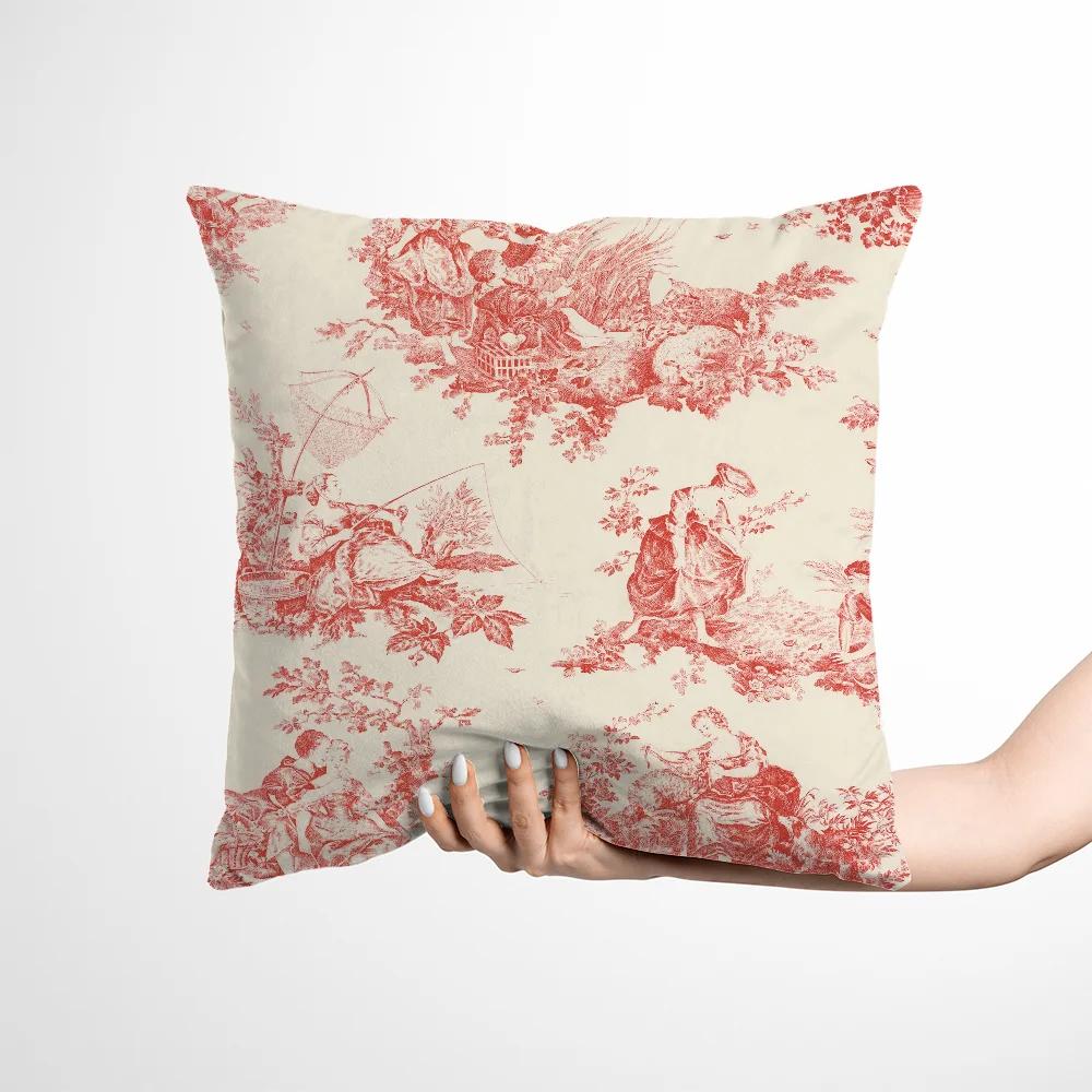 Cousins For Sofa Toile De Jouy Cover Pillow Covers Decorative Pillowcase 60X60 Cushions Home Decor Bed Pillowcases 50X50 Hyunjin