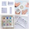 Acrylic Piercing Jewelry Display Stand Clear Organizer Body Jewelry Holder Suitable for Rings Earrings Piercing Jewelry