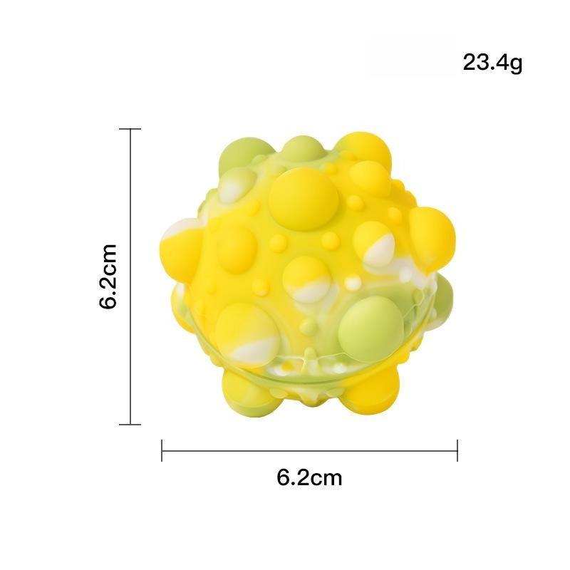 15 Exklusive Stile Pops 3D Fidget Toys Ball Neu Anti-Stress Kawaii Figet Kinderspielzeug 3D Fidget Toys Stressball Kinderspielzeug