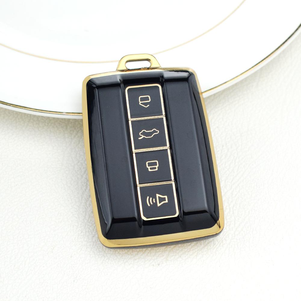 Soft Tpu Car Key Case Cover Fob Shell For Great Wall Gwm Wey Tank 500 Tank 300 Remote Key Protector Key Chain Car Accessories