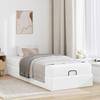Bed Frame with Mattress Other 2 pcs White PVC