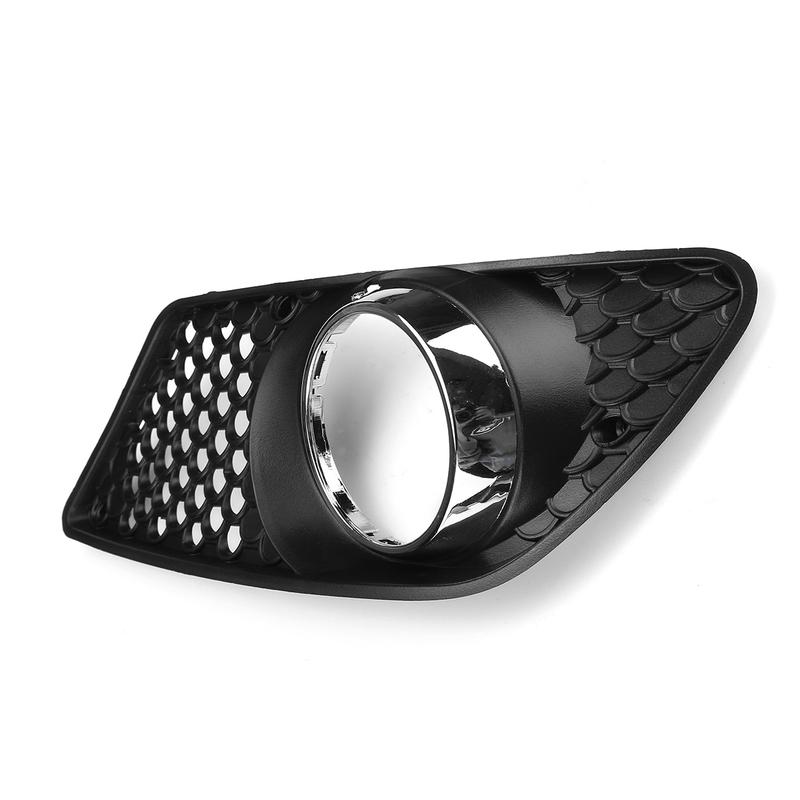 W204 Car Front Fog Light Grille Lamp Cover HONEYCOMB MESH For Mercedes For Benz C-Class W204 2007-2010 A2048850353 A2048850253