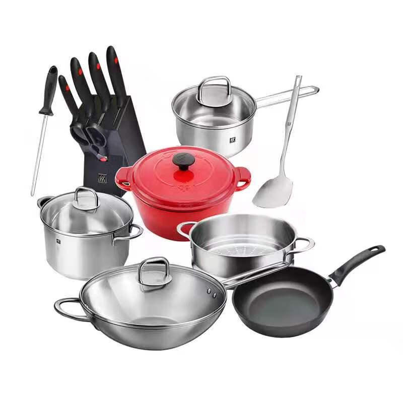 Zwilling Ingenious 14-Piece Cookware and Knife Set