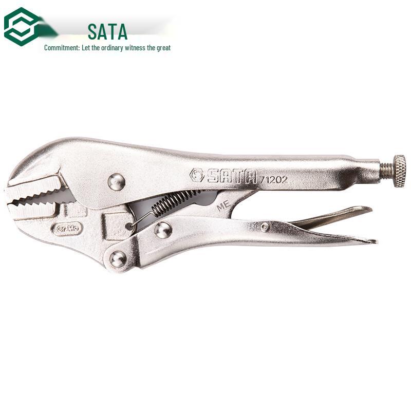 SATA 71202 Straight Jaw Locking Pliers
