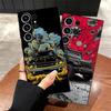 Funda Phone Cover Case for Samsung Galaxy S26 Ultra S25 Plus S21 FE Note 20 8 9 10 S23 S24 S10 S9 S20 Ultra Retro Cartoon Car