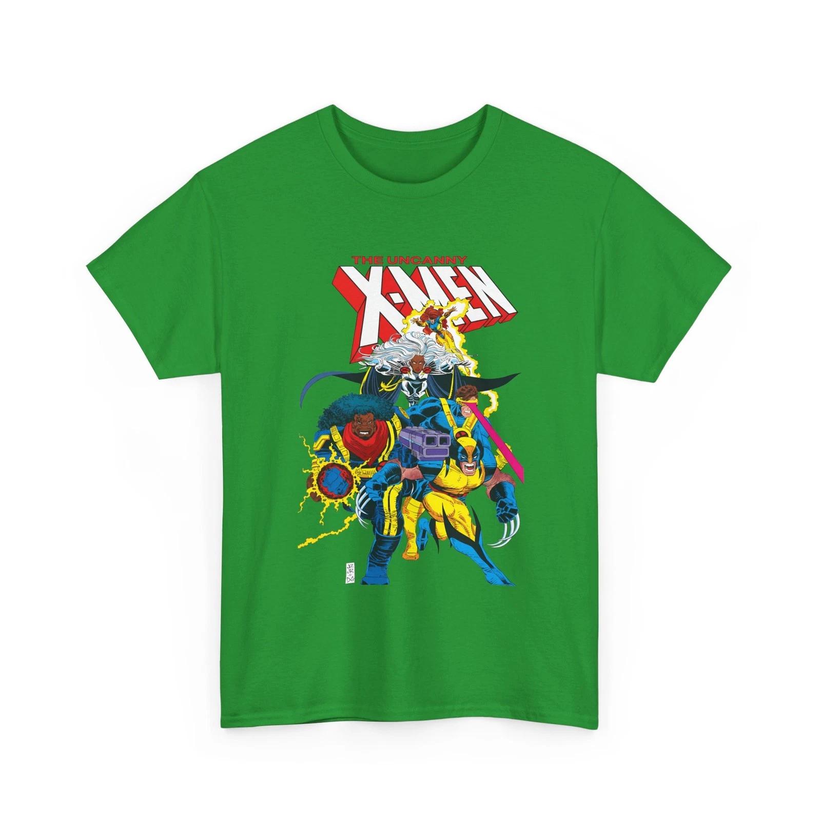 Uncanny X-Men T-Shirt Marvel John Romita Jr Art Wolverine Vintage-Style Tee XXXL