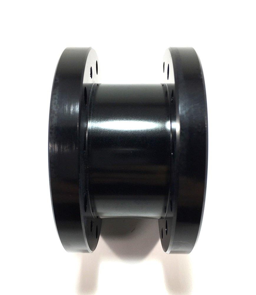 Steering Boss Purple Spacer, Aluminum, 50mm, Universal, Silver, Black, Red, Blue, (Black)