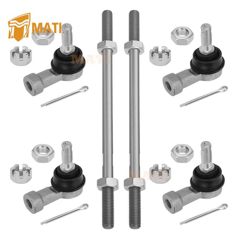 M MATI 2Pcs Tie Rod Set for Polaris Scrambler 50 90 Sportsman 90 2001-2003 0450503 0450504 0450919 0450918