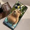 Cute Capybara Case for Xiaomi Redmi Note 10 9 8 Pro 11 13 12 Pro Plus 11S 10S 9s 12S Soft Back Phone Cover