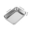Supply Lid Grill Pan with Grid Frying Oven Trays for Baking Rack Cooking Colander