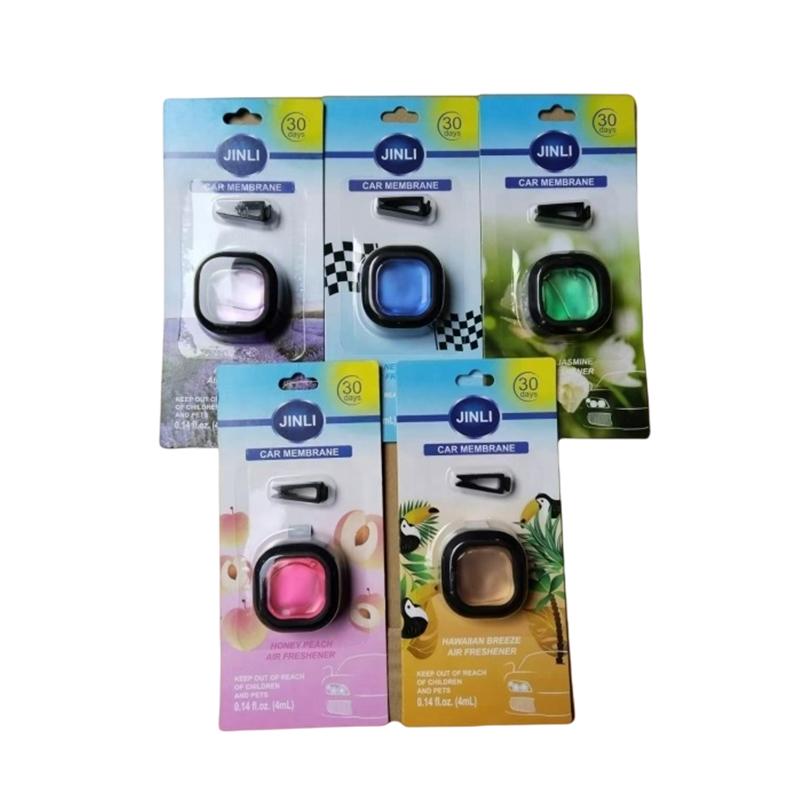 Long-Lasting Car Air Freshener Vent Clip Essential Oil Scented Odor Eliminator 0.14Oz Alcohol-Free Fragrance for Fresh Car Smell