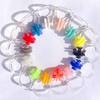 5 Multi-color Silicone Nose Clips, High-quality and Soft, Reusable, Comfortable Fit, Suitable for Swimming and Diving