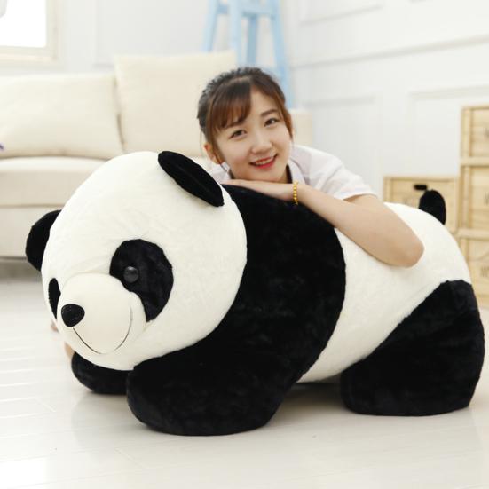 Cute Panda Stuffed Plush Doll Toy Throw Pillow Kids Girlfriend Gift