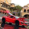 1/32 Honda Acura NSX Alloy Sports Car Diecasts & Toy Vehicles Metal Car Model Simulation Sound and Light Collection Childrens Toy Gift