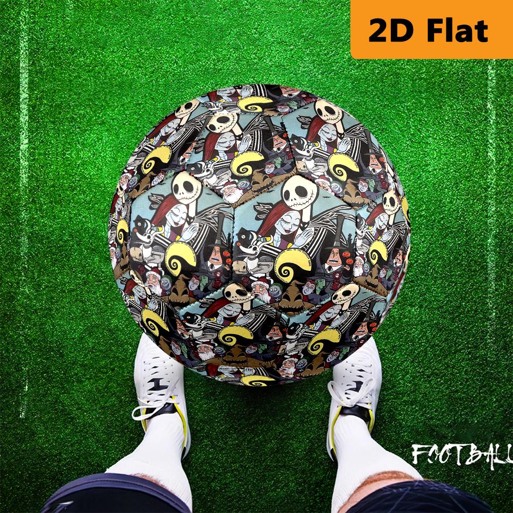 Nightmare Before Christmas Character Print Football Suitable For Both Training And Competition Wearresistant And Slipresistant