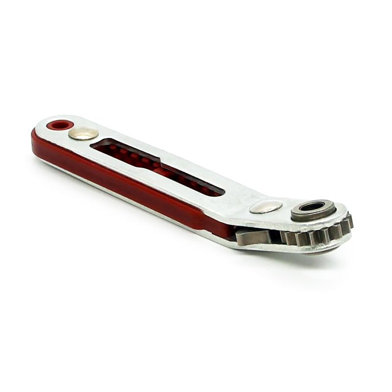 1PC Mini Ratchet Wrench Hexagon Torx Bidirectional Control for Single/Double Head Screwdriver Drill Bits Tool 1/4"(6.35mm)