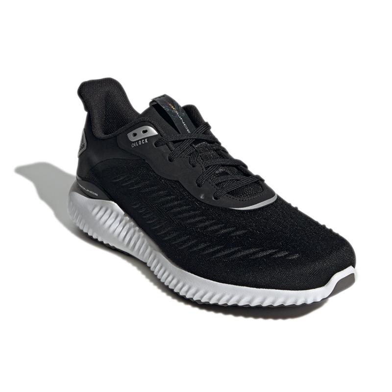 adidas Alphabounce 'Black Silver Metallic' Sneakers GX4150