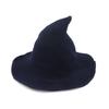 Cappello da strega vintage per Halloween, in lana lavorata a maglia, per feste, maschere, accessori per la decorazione del festival