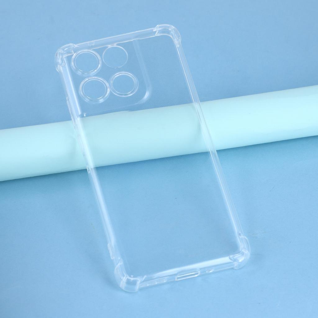 Etui na telefon Motorola Moto G86 Power 5G Wzmocnione Cztery Narożniki Odporne na Upadek Przezroczyste Pokrowiec na Telefon z TPU