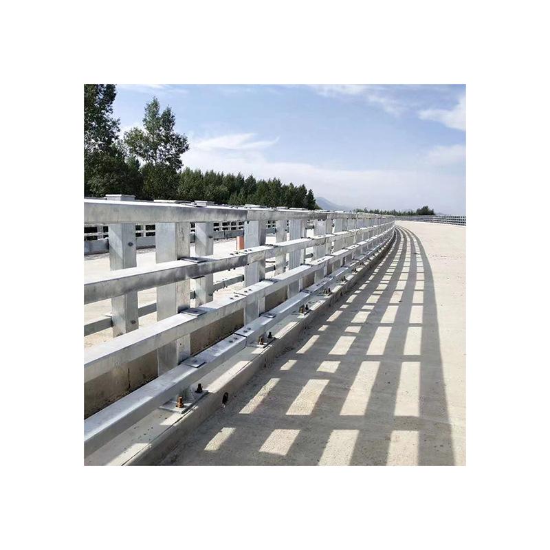 Enhanced Q235 Bridge Anti-Collision Barrier for Overpass and River Landscapes
