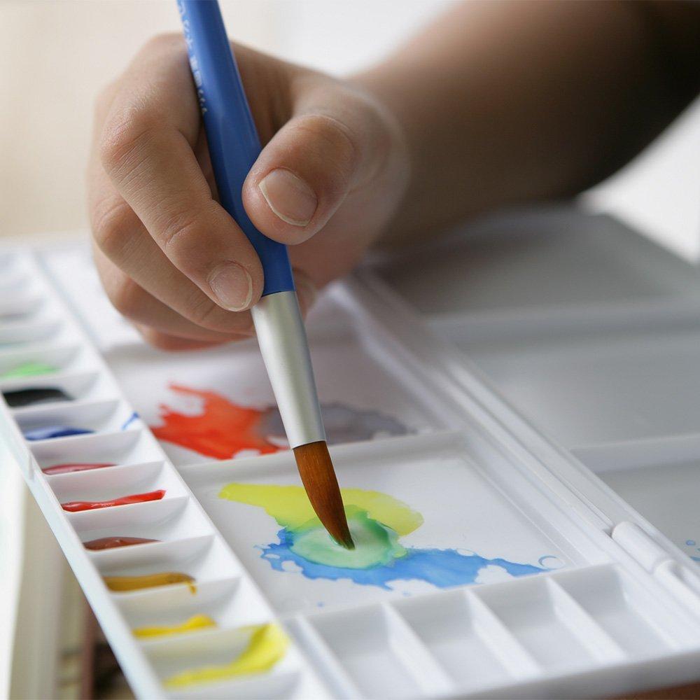 Sakura Crepas Paintbrush Neo Cebron Round Size 14 10 pieces NR14(10)