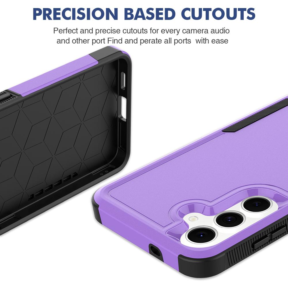 Shockproof Case For Samsung Galaxy S25 FE S25Plus S25+ S25Ultra S25Edge S25FE Funda TPU+PC Dual Layer Protect Cell Phone Cover
