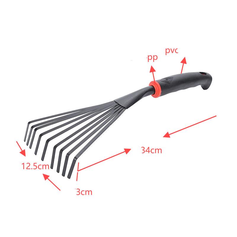 

1 шт. новые садовые ручные грабли грабли для листьев малые садовые грабли садовые грабли As shown