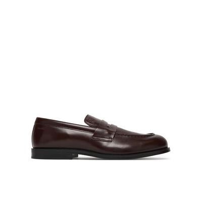 Sapatos baixos Ess Borracha Penny Loafer Couro Pol