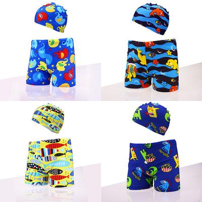 A Set Of Cartoon Boy Swim Trunks Boy Baby Swim Trunks