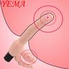 Silicone réaliste Double gode vibrateur vagin Anal sangle sur jouets sexuels adultes pour femme lesbienne