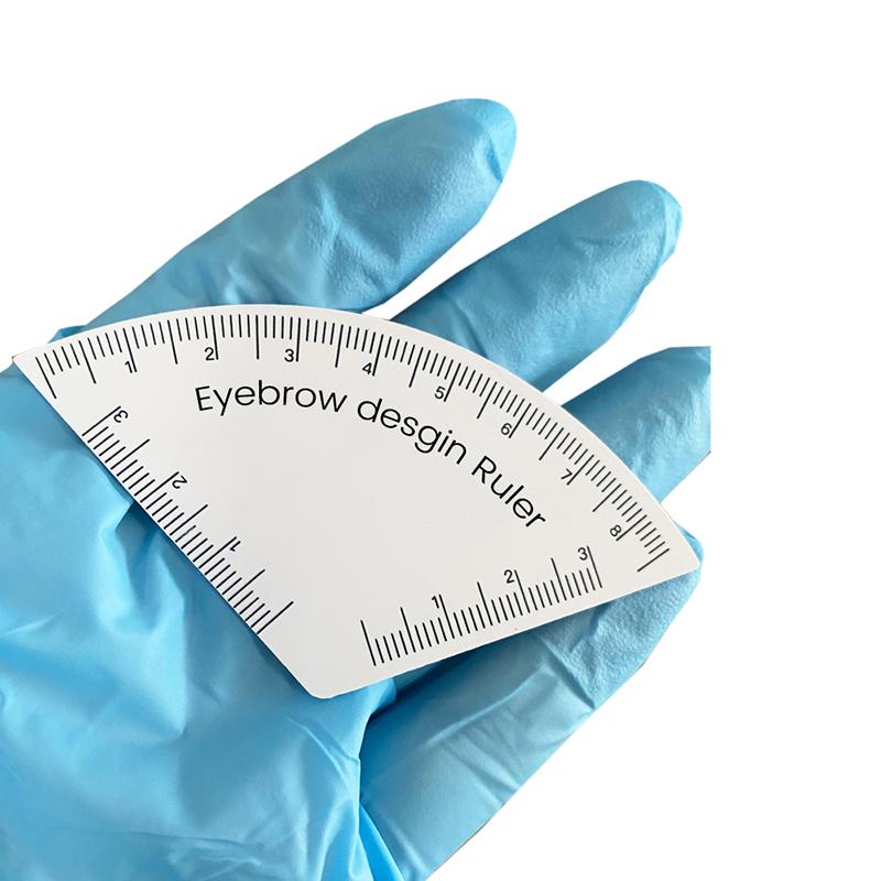 Fast Drawing Eyebrow Desgin Ruler Microblading Mapping Tool Shaping Permanent Makeup Drawing Guide Ruler Tattoo Supplies Reuse