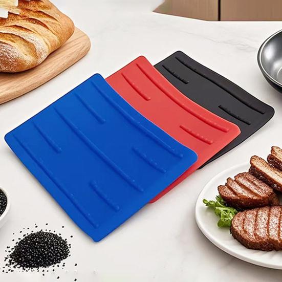Värmebeständiga kökstänger Silikonplattahållare för att skära lyfta heta rätter Mångsidigt köksredskap