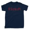REDRUM T Shirt Spelled Backward Is Murder The Shining Stanley Kubrick Tee Poster