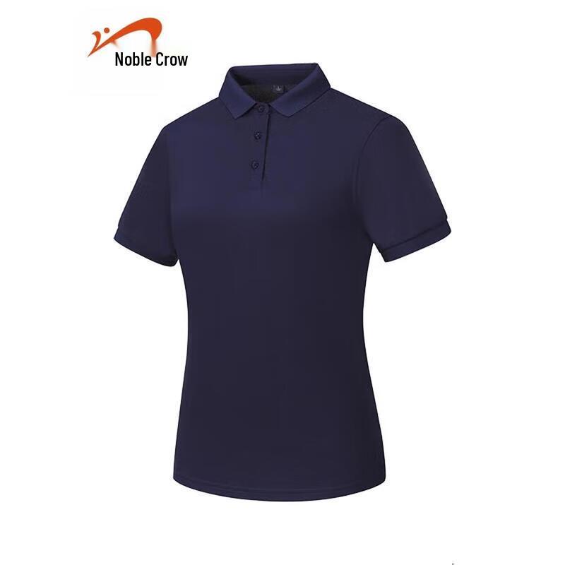 Женская короткорукавная футболка Guirenniao с отложным воротником 38