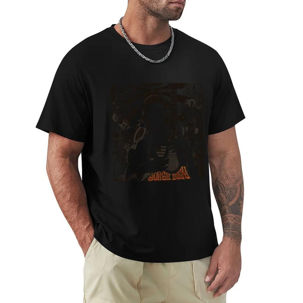 Jorge Ben Jor T-Shirt For A Boy Rapper Graphic Tees Blouse Tops Mens Clothes
