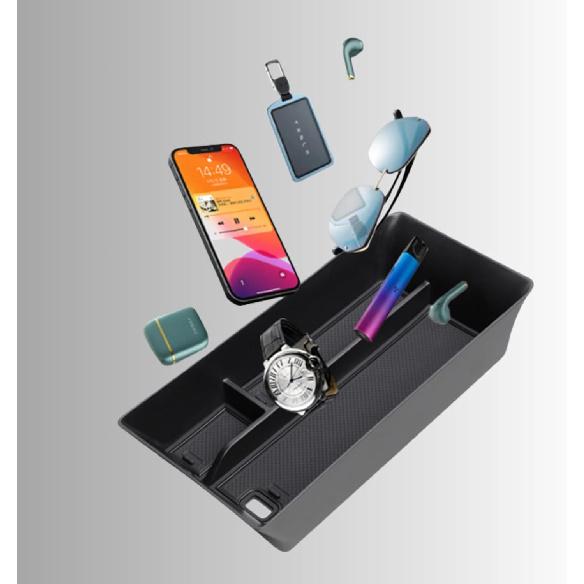 For Camry 2025 Center Console Organizer - Center Console Armrest Storage Box Organizer Tray Ert For Toyota Camry 2025 LE/SE/XLE/XSE Accessories