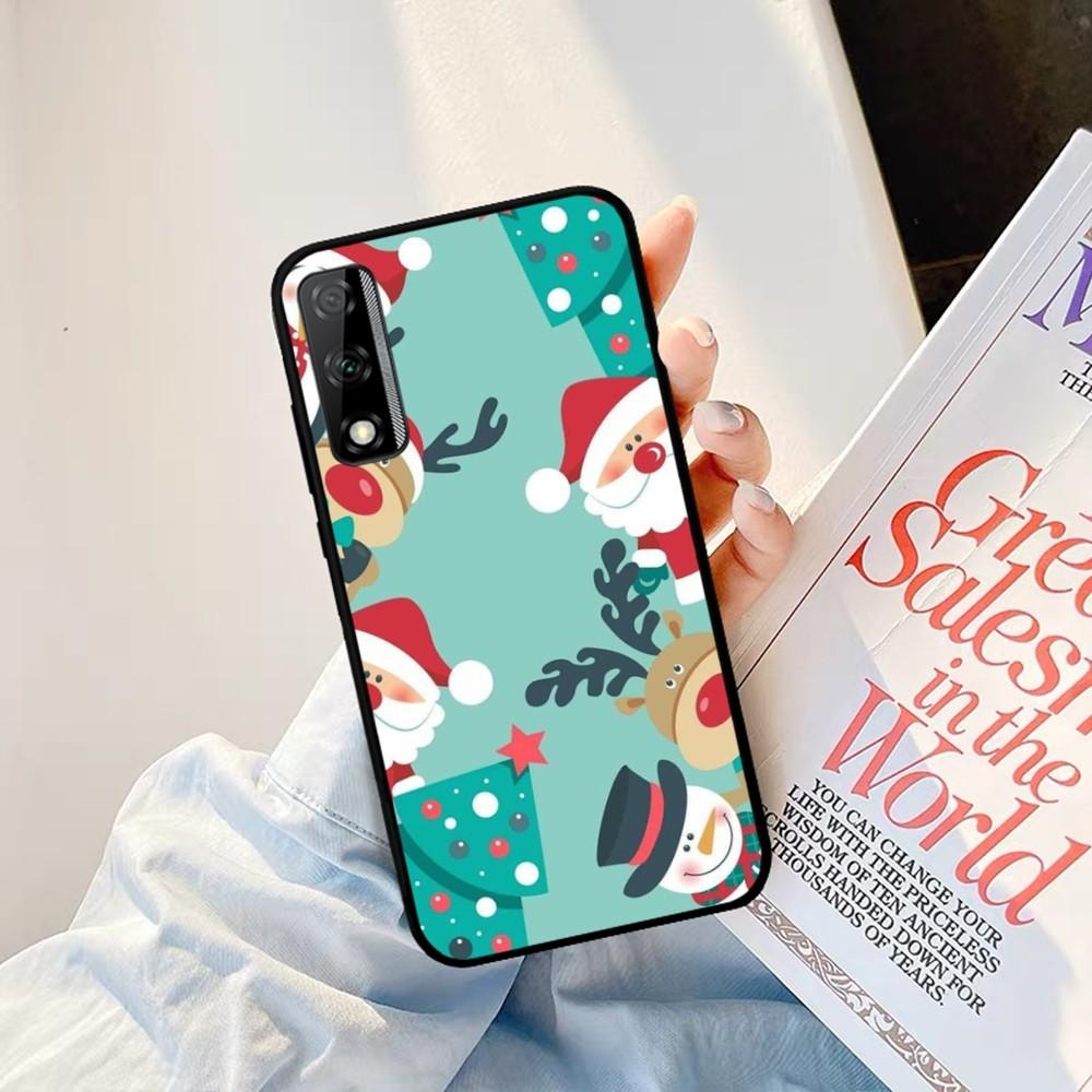 Merry Christmas Phone Case For Redmi 8 9 10 PocoX3 Pro For Samsung Note 10 20 For Huawei Mate 20 30 40 50 Lite