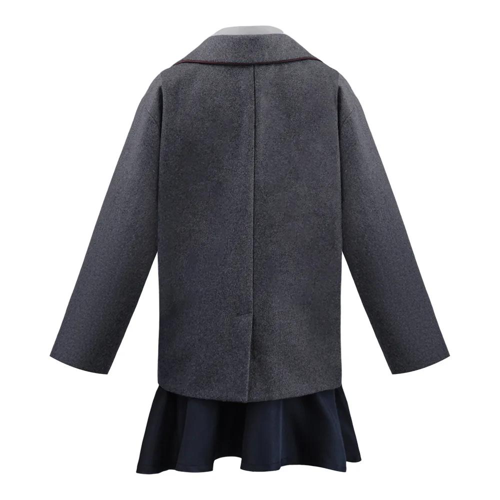 Movie Matilda Cosplay Costume School Uniform Coat Skirt Tie Roald Dahls Matilda the Musical Costume Suit Kids For Girls Women