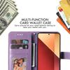 For Xiaomi Redmi Note 14S 4G/Note 13 Pro 4G/Poco M6 Pro 4G Case Floral Pattern PU Leather Wallet Stand Phone Cover