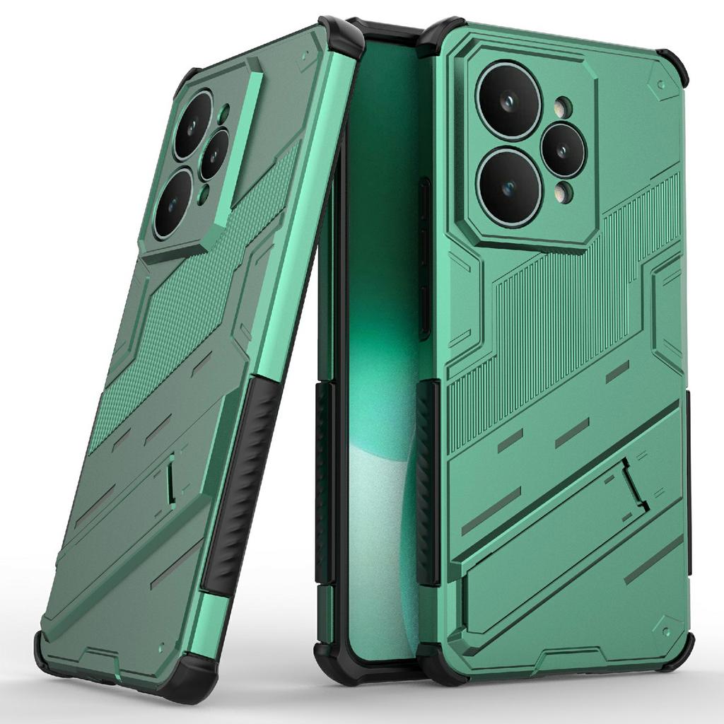For Realme 15 5G Case PC + TPU Shockproof Phone Cover with Kickstand