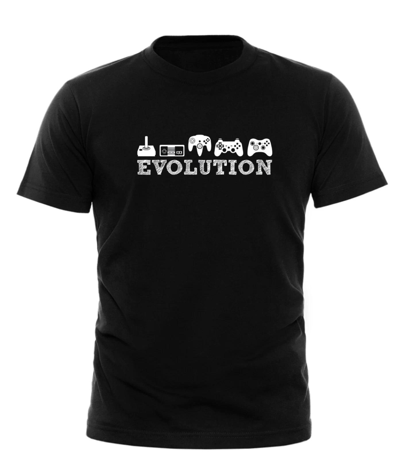 

Gaming Evolution T-Shirt – Retro to Modern Game Controllers – Gamer Gift 3XL