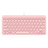 Wired Mini USB Chocolate Keyboard with Silent Keys and LOGO