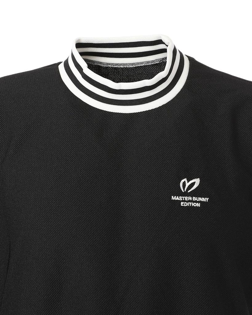 Master Bunny Short Sleeve High Neck Shirt Dull Golf Undershirt 7 Men's (Full Calze) / / 758-5167401 010_Black [3L]