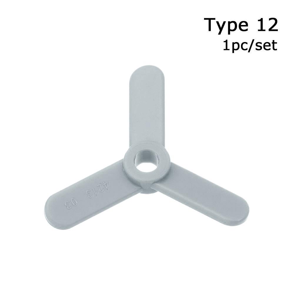 Multistyles MOC Crane Drive Steering Bricks Shock Absorber Technical Parts Rod Connector Wheel Push